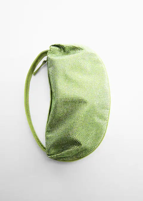 Crystal shoulder bag