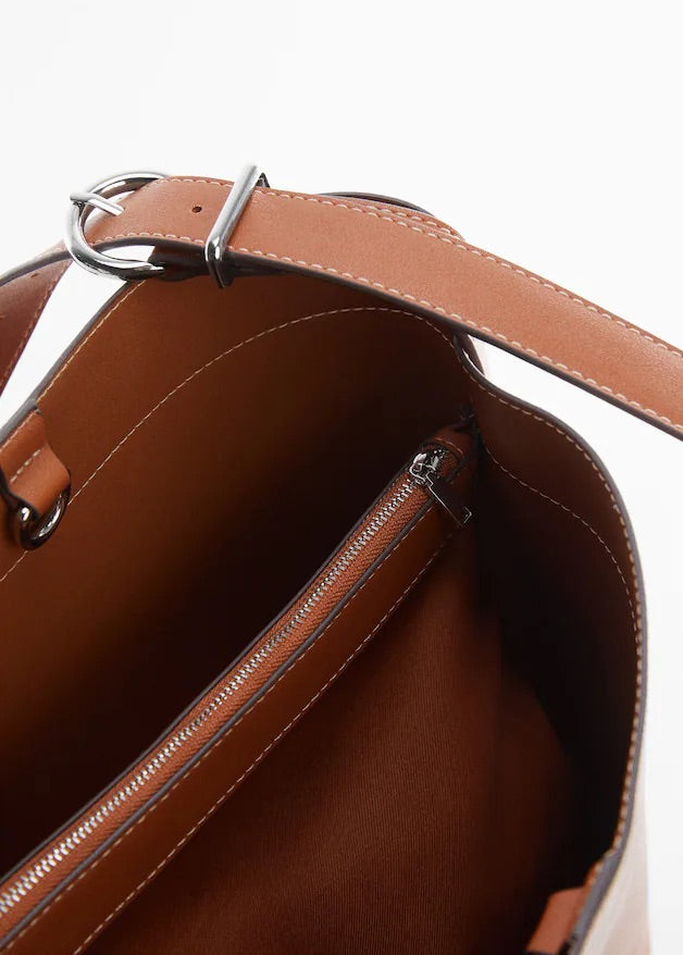 Short handle shopper bag