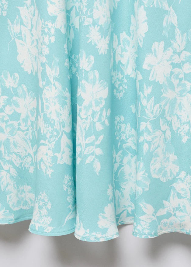 Floral long skirt
