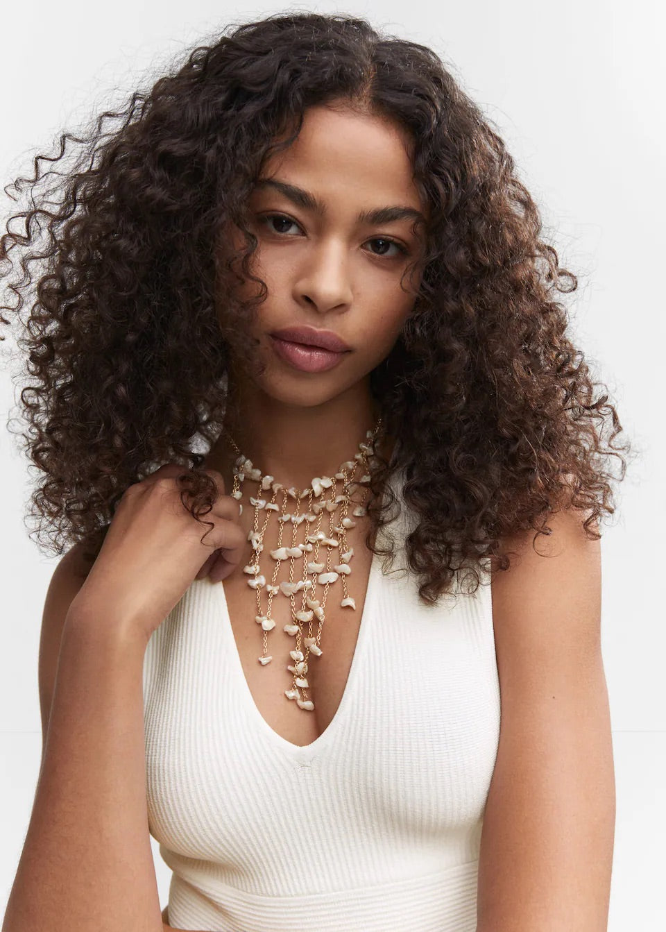 Ribbed crop top