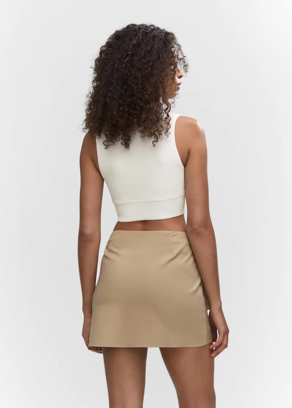 Ribbed crop top