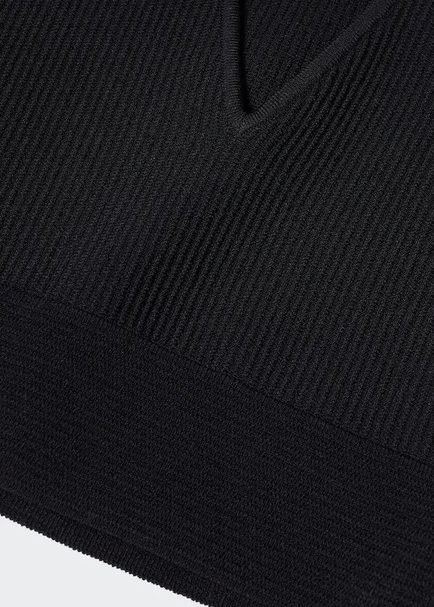 Ribbed crop top