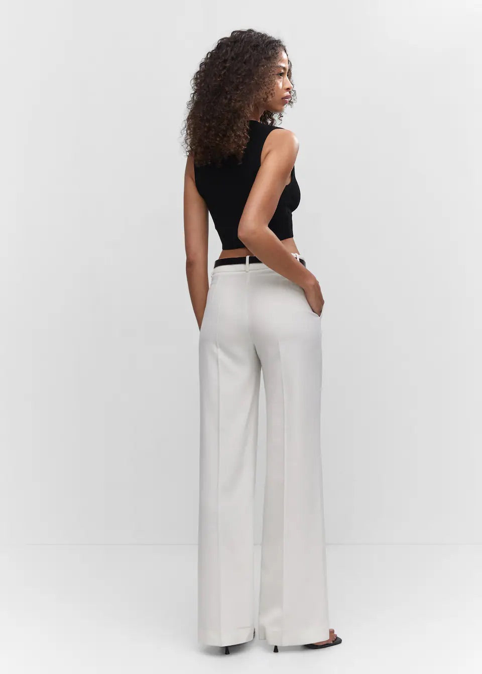 Ribbed crop top