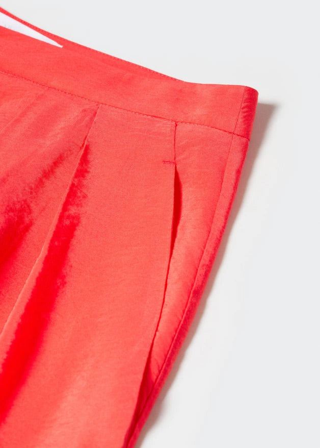 High-rise wideleg trousers