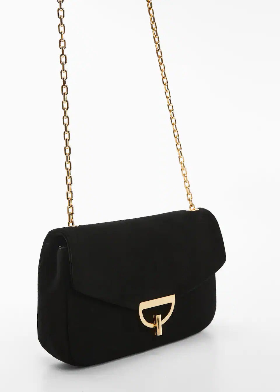 Chain leather bag