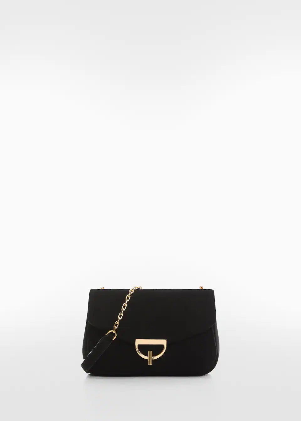 Chain leather bag