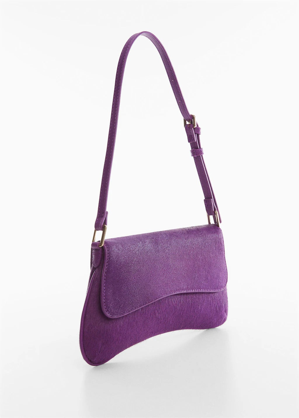 Flap leather bag