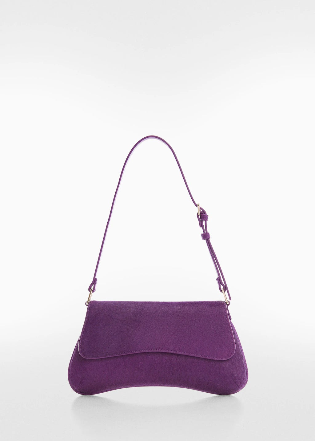 Flap leather bag