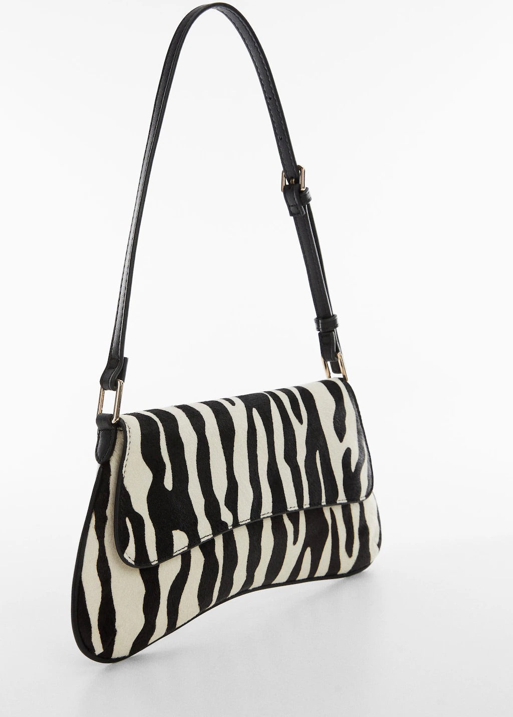 Flap leather bag
