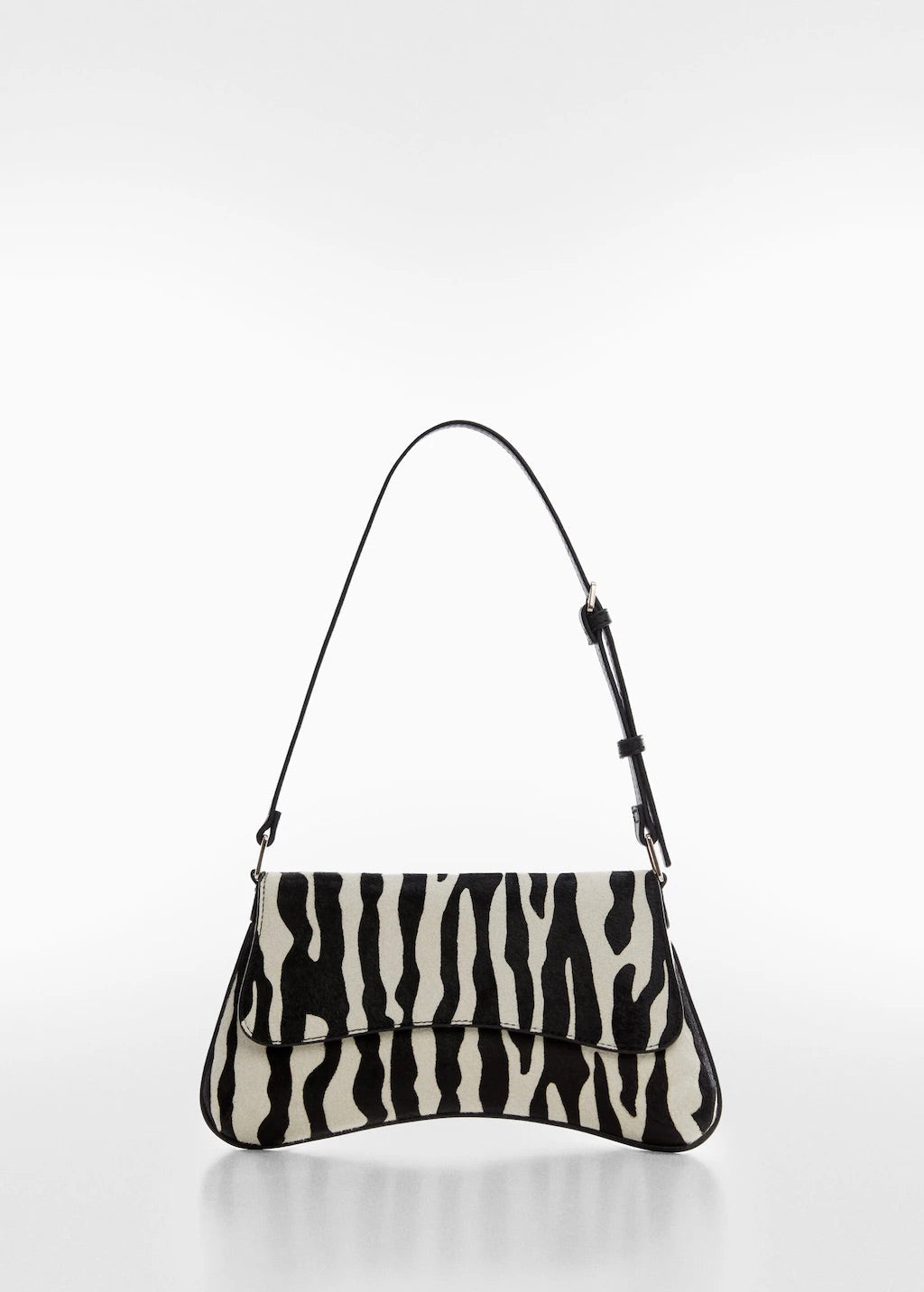Flap leather bag