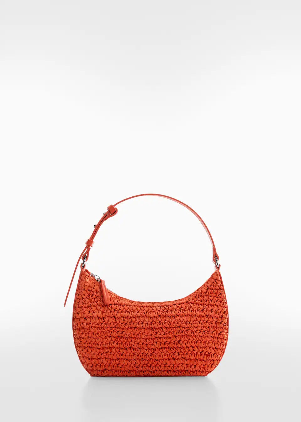 Natural fibre shoulder bag