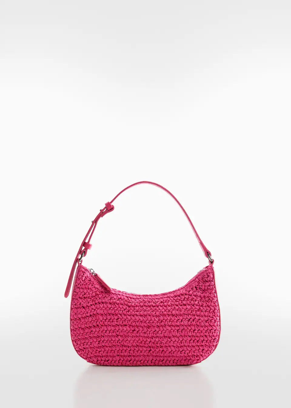 Natural fibre shoulder bag