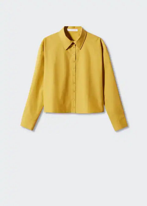 Long sleeve cotton t-shirt