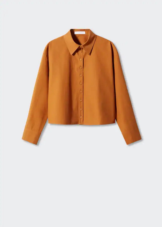 Long sleeve cotton t-shirt