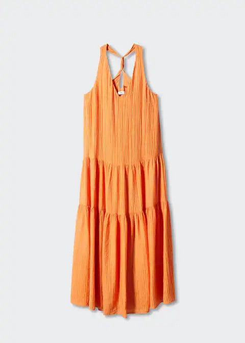 Textured skater dress