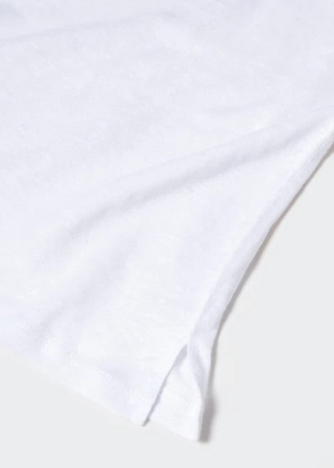 Oversized linen t-shirt