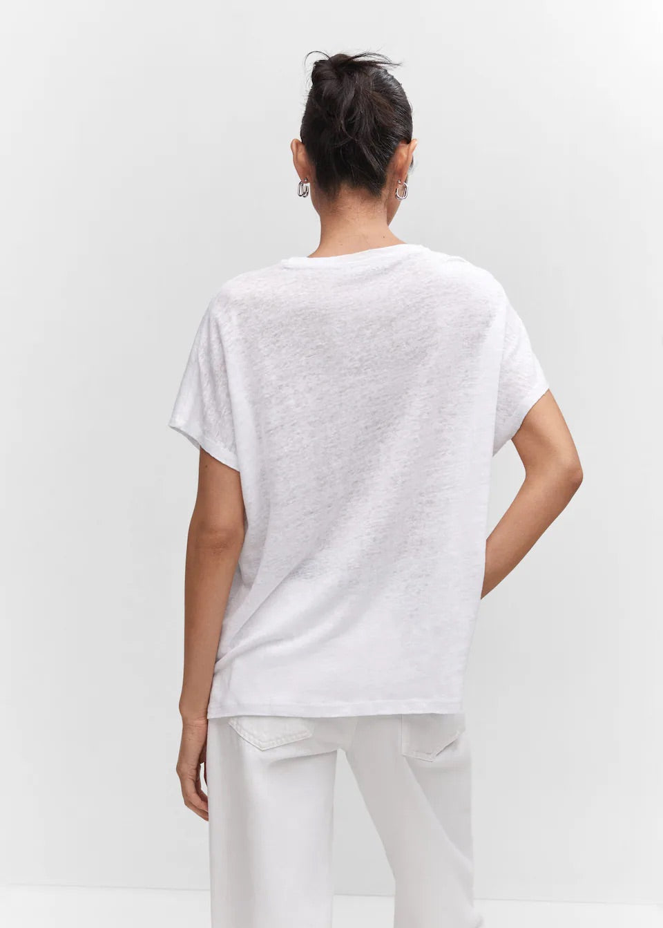 Oversized linen t-shirt