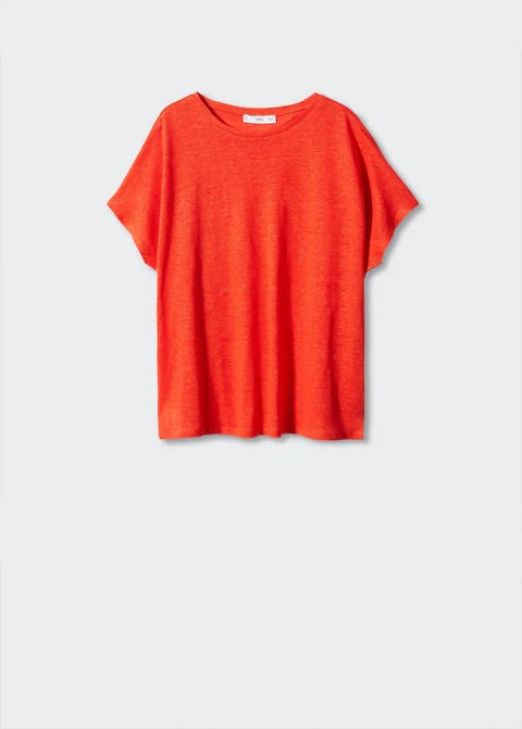 Oversized linen t-shirt