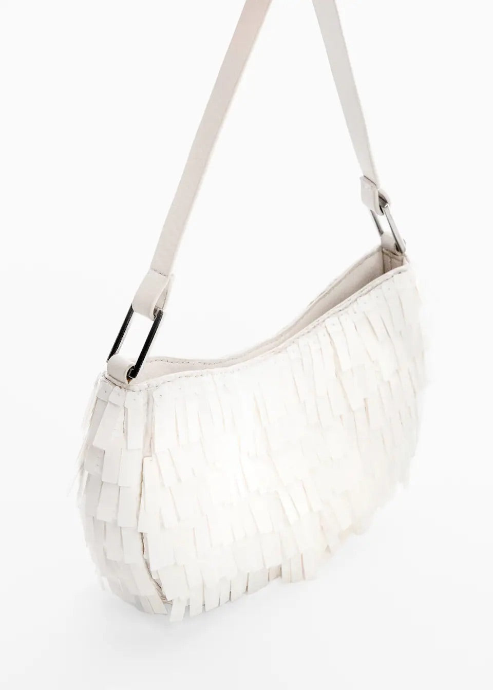 Fringed shoulder bag