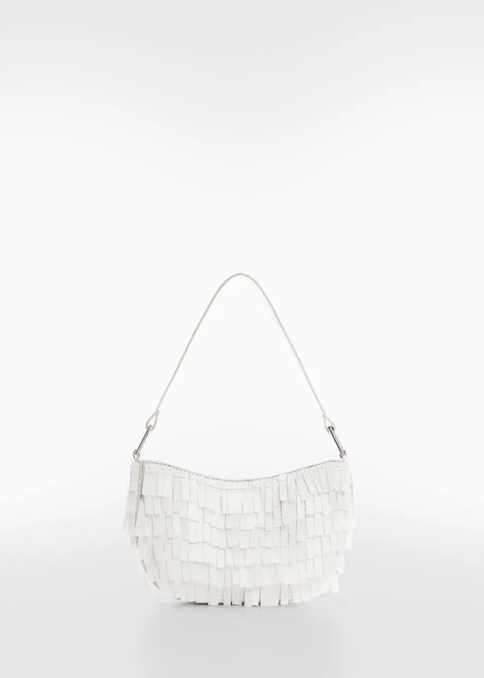 Fringed shoulder bag