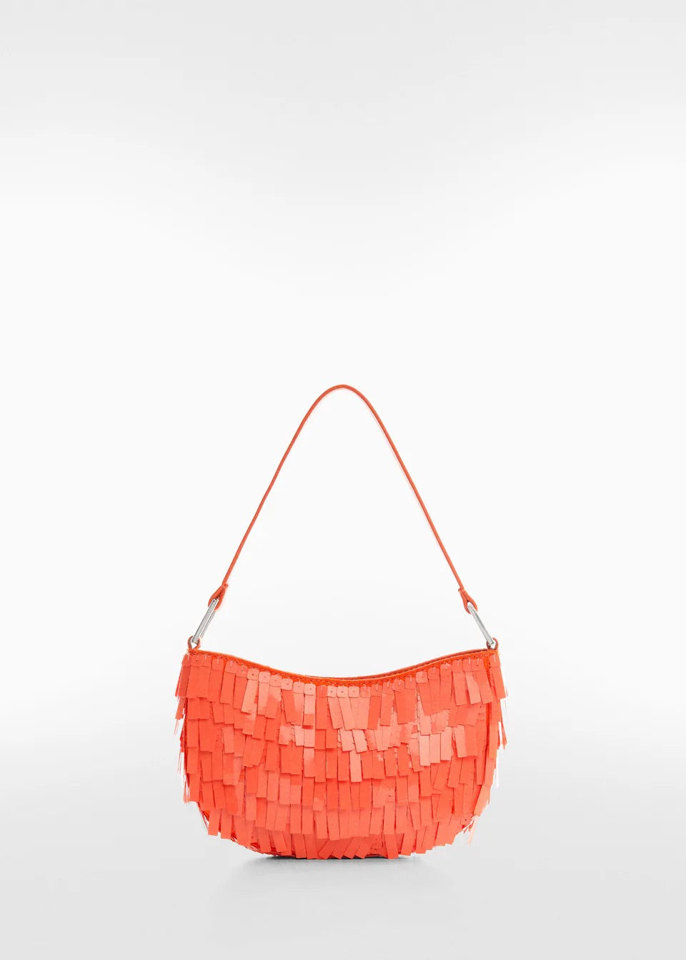 Fringed shoulder bag