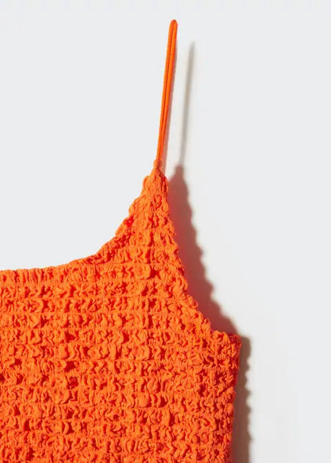 Textured crop top