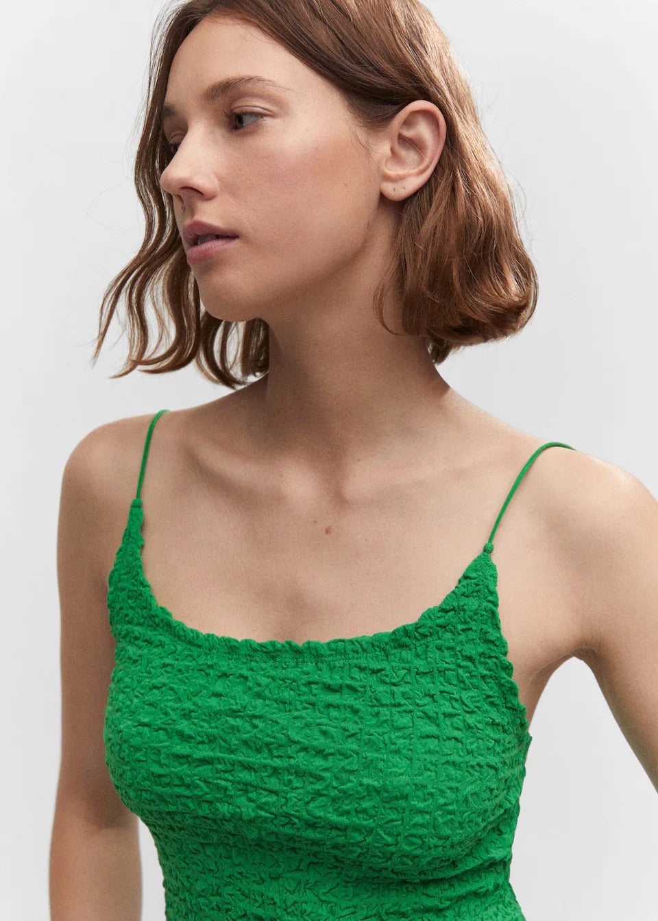 Textured crop top