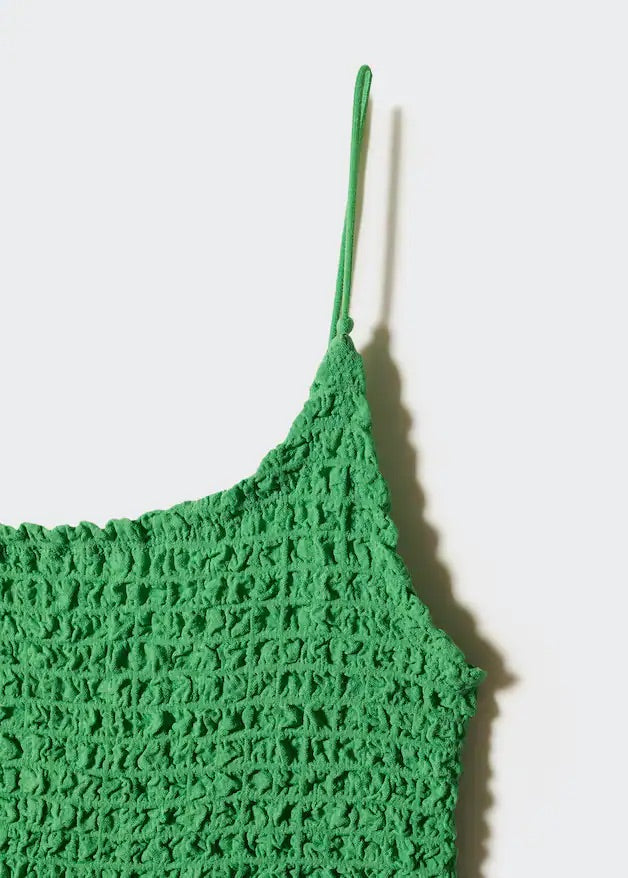 Textured crop top