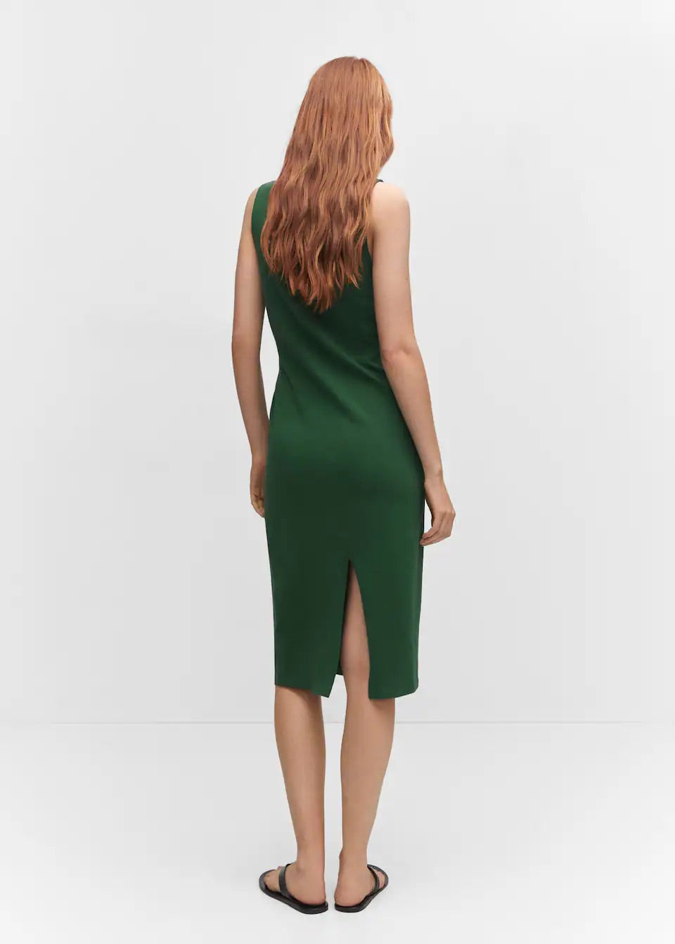 Bow cut-out detail dress