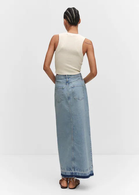 Knitted cropped top