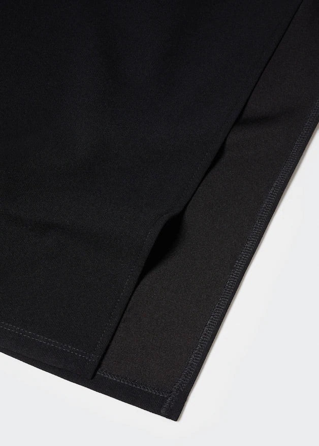 Midi-dress with slit