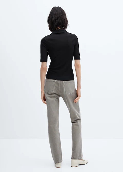 Patch pocket polo shirt
