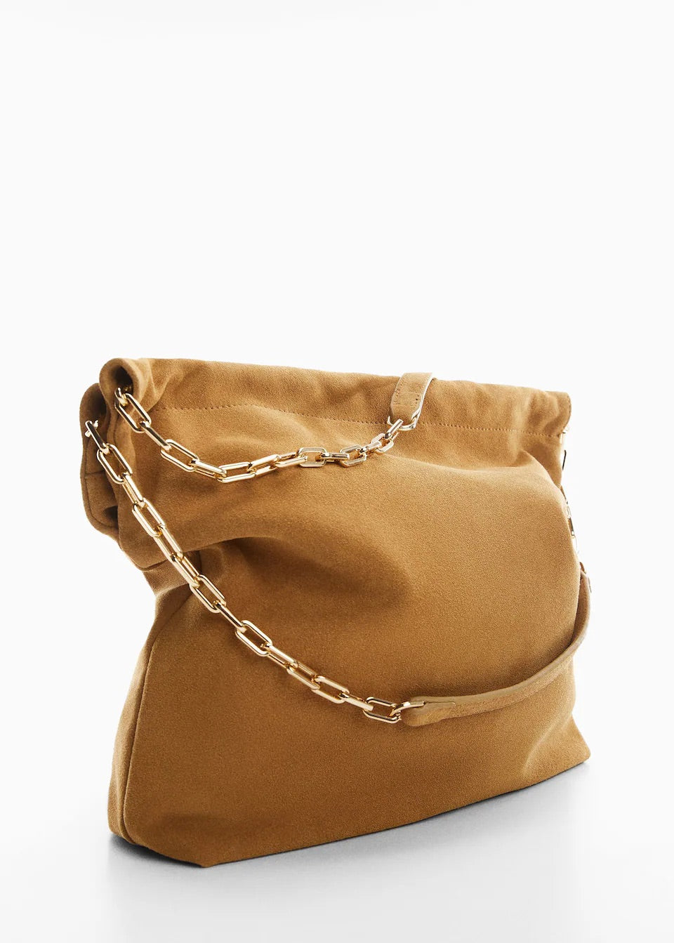 Chain leather bag