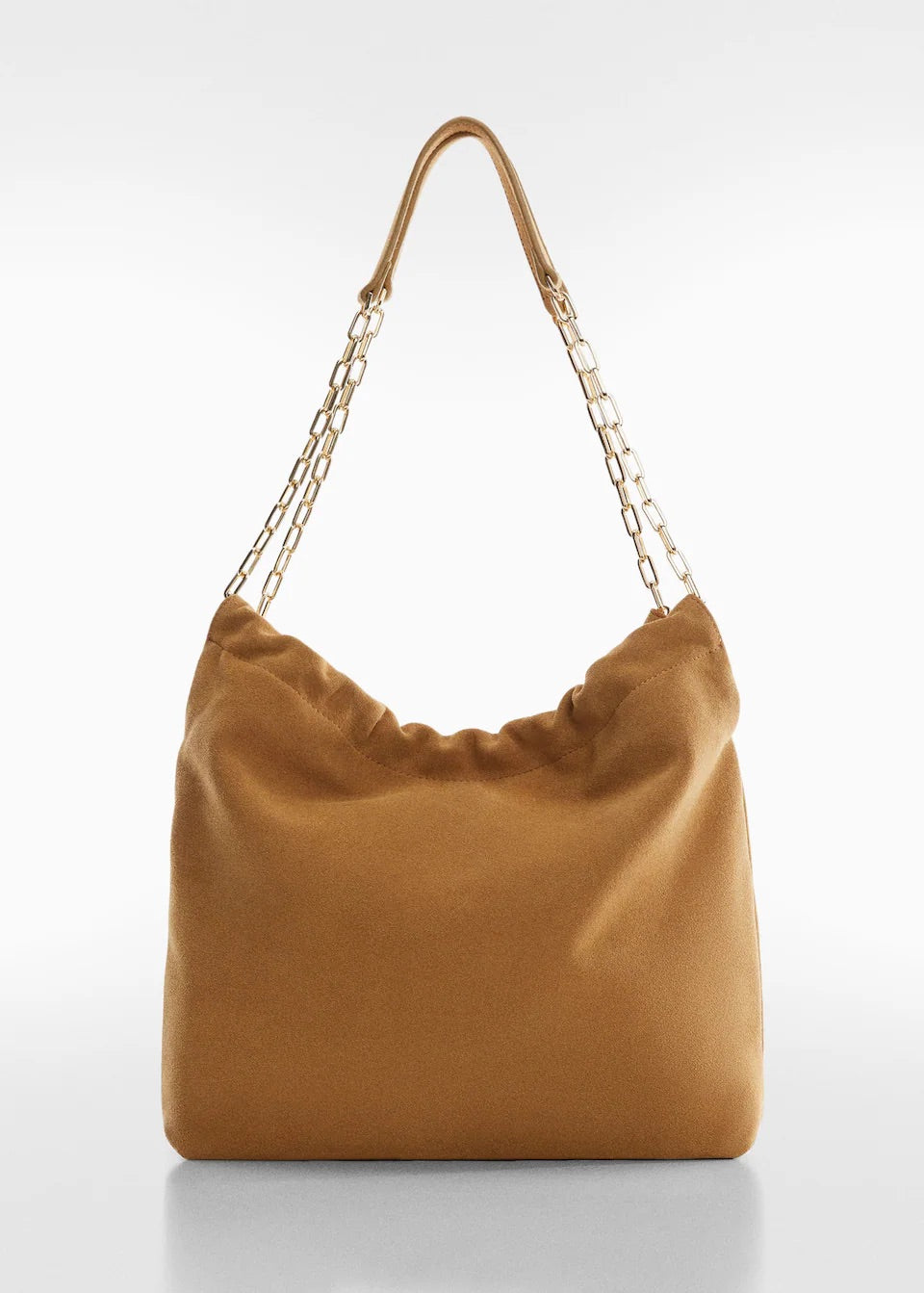 Chain leather bag