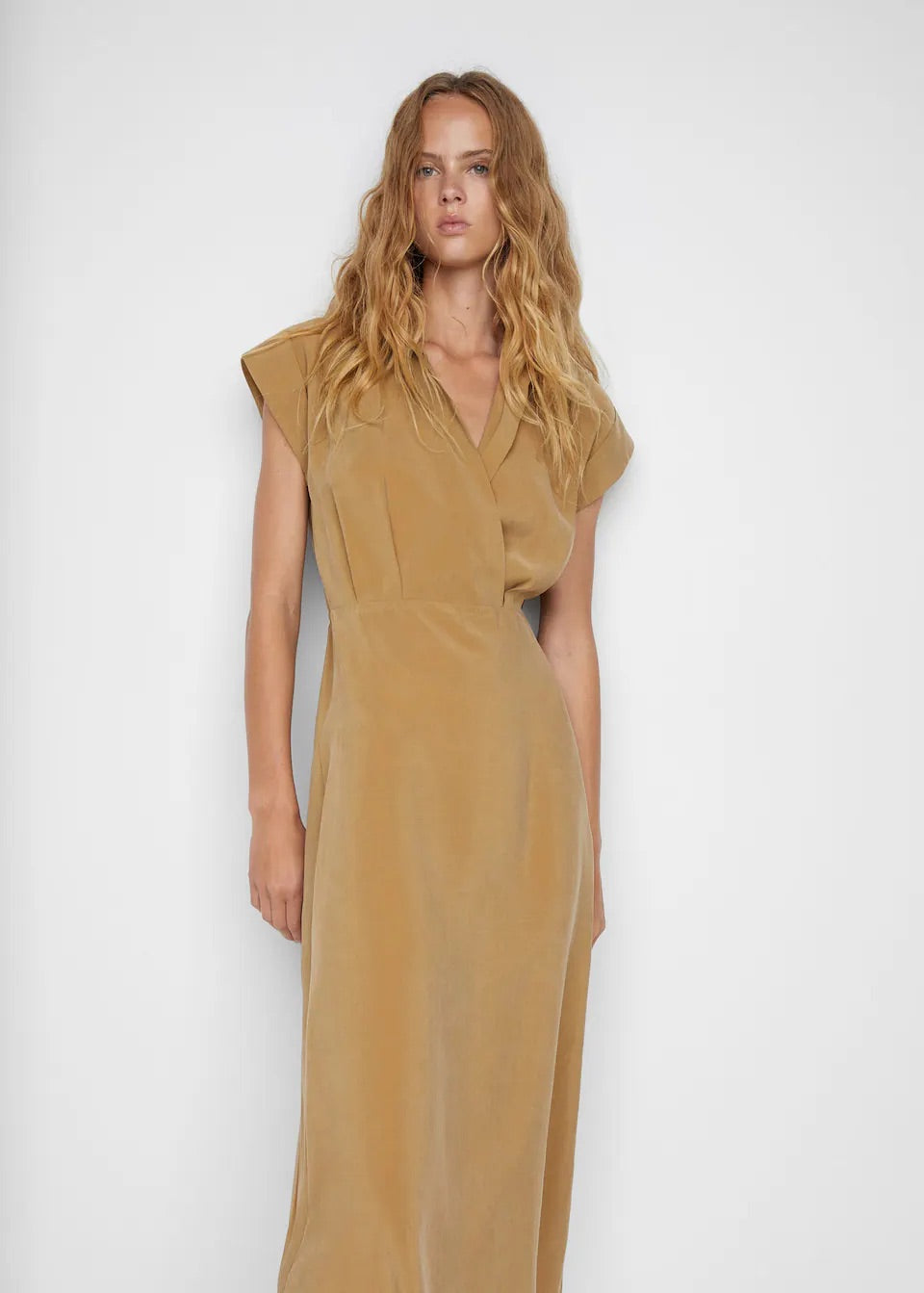 Modal shirt dress