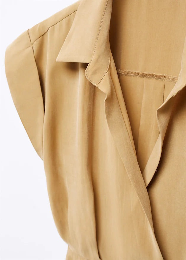 Modal shirt dress