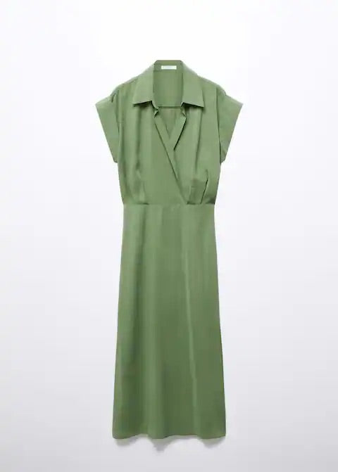 Modal shirt dress