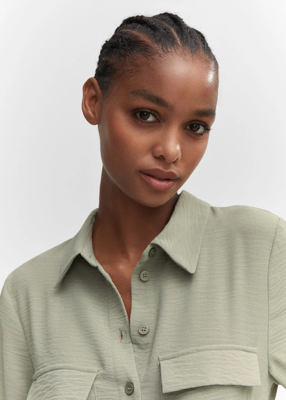 Bow shirt dress