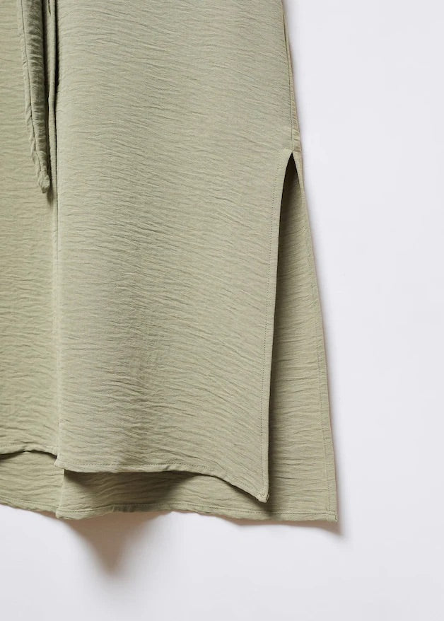 Bow shirt dress