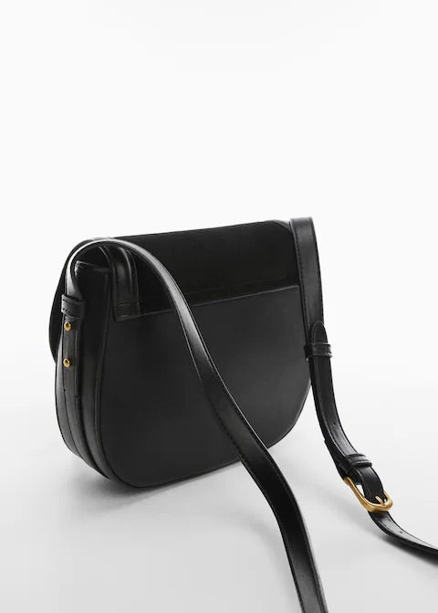 Adjustable shoulder strap buckle bag