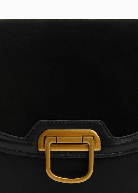 Adjustable shoulder strap buckle bag
