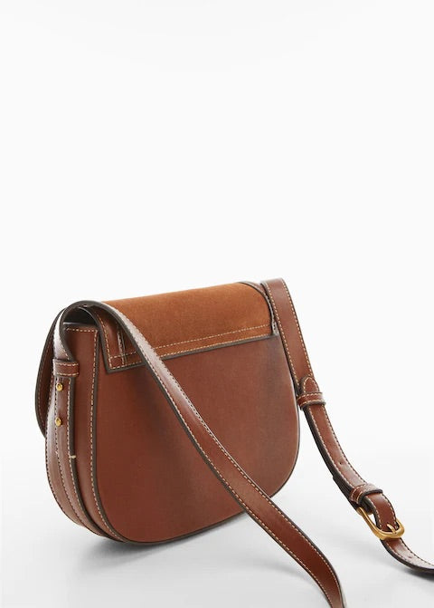 Adjustable shoulder strap buckle bag
