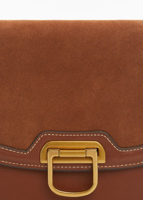 Adjustable shoulder strap buckle bag