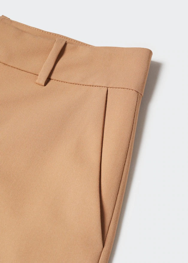 Straight suit trousers