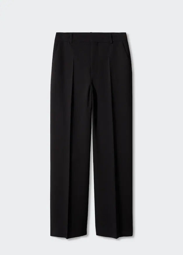 Straight suit trousers