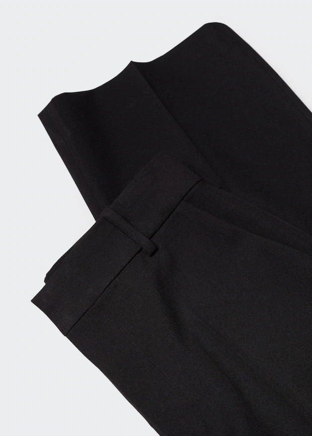 Straight suit trousers