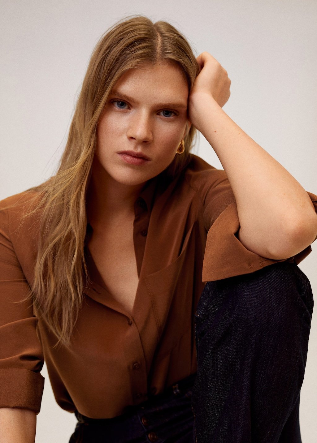 100% silk shirt