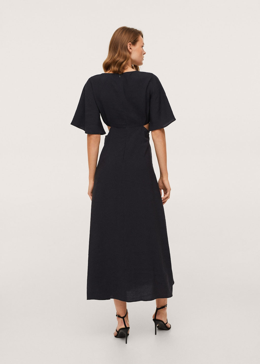 Modal slit dress