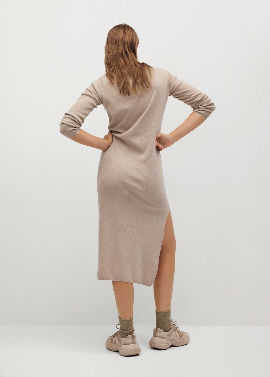 Fine knitted dress