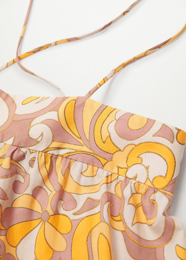 Maxi ruffles dress